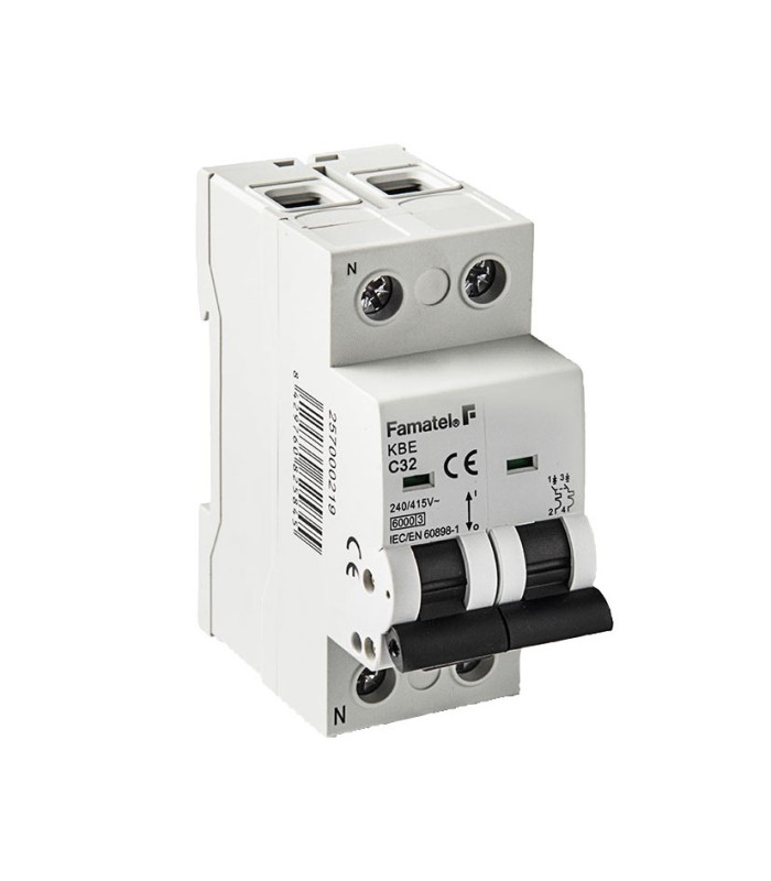 MAGNETOTÉRMICO 1P+N 32 AMPERIOS