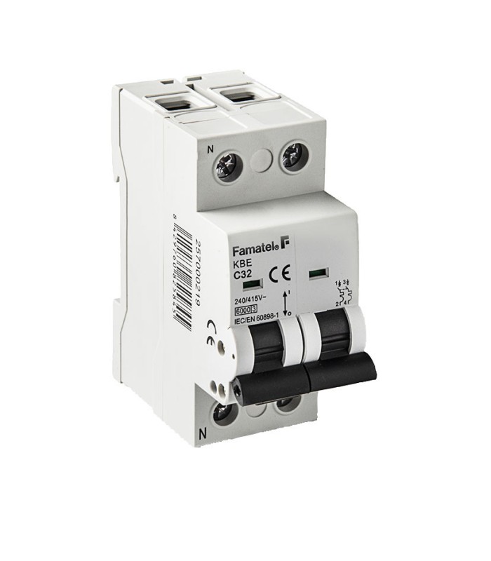 MAGNETOTÉRMICO 1P+N 40 AMPERIOS