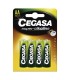 PILAS ALCALINAS LR06 CEGASA BL. 4 U