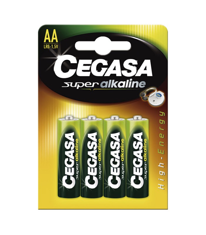 PILAS ALCALINAS LR06 CEGASA BL. 4 U