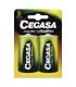 PILAS ALCALINAS CEGASA LR20 BL.2 UN