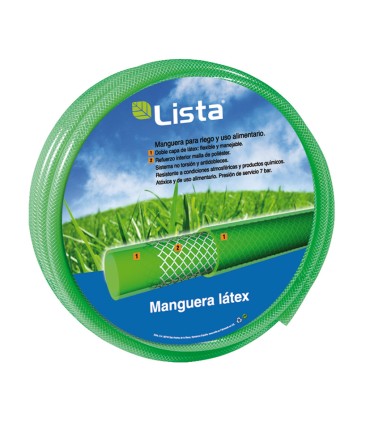 MANGUERA MALLALATEX 19X26 MM X25 M LISTA