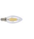 LAMP.LED FILAM.VELA  E14 4W 2700K TRANSP