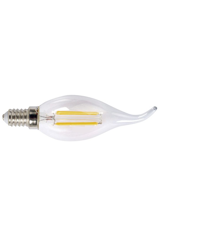 LAMP.LED FILAM.VELA  DEC.E14 4W 2700K TR