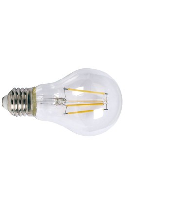 LAMP.LED FILAM.STAND  E27 6W 6400K TRANS