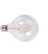 LAMP.LED FILAM.GLOBO G95  6W 2700K TRANS
