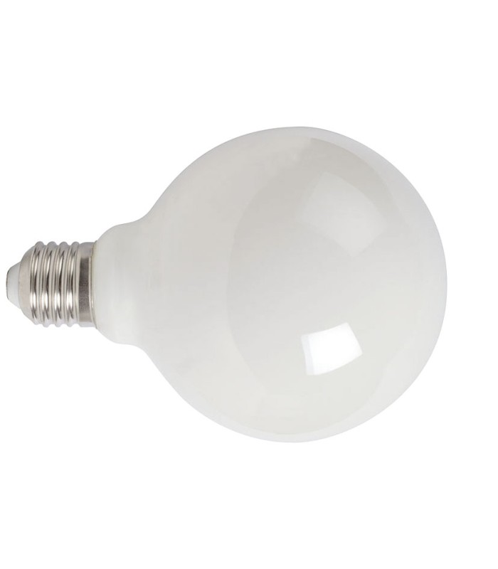 LAMP.LED FILAM.GLOBO G95  8W 2700K OPACO
