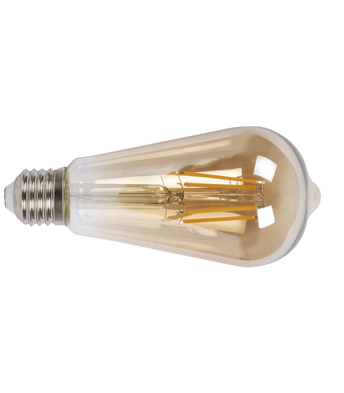 LAMP.LED FILAM.ST64  E27 6W 2500K VINTAG