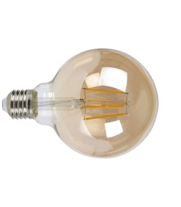 LAMP.LED FILAM.GLOBO G95  6W 2500K VINTA