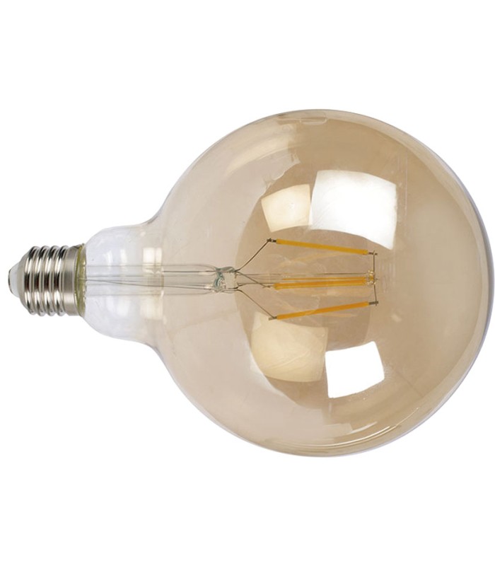 LAMP.LED FILAM.GLOBO G125  8W 2500K VINT