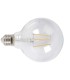 LAMP.LED FILAM.GLOBO G95  6W 6400K TRANS
