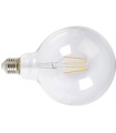 LAMP.LED FILAM.GLOBO G125  6W 6400K TRAN