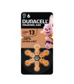 PILA AUDIFONO DA 13 DURACELL 6 UNIDADES