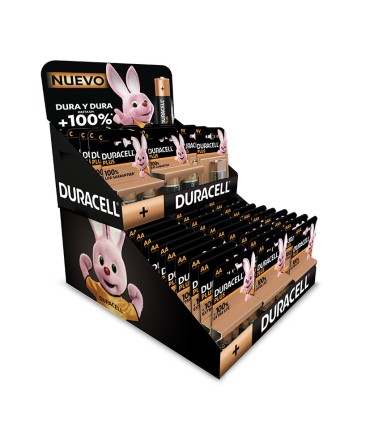 DISPLAY GAMA PLUS POWER 90 UN. DURACELL
