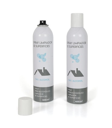 LIMPIADOR SUPERF.C/ALCOHOL SPRAY 400 ML