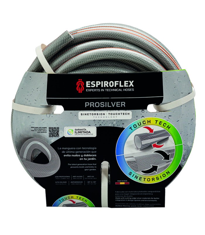 MANGUERA TOUCH PROSILVER TORSION 15MM25M