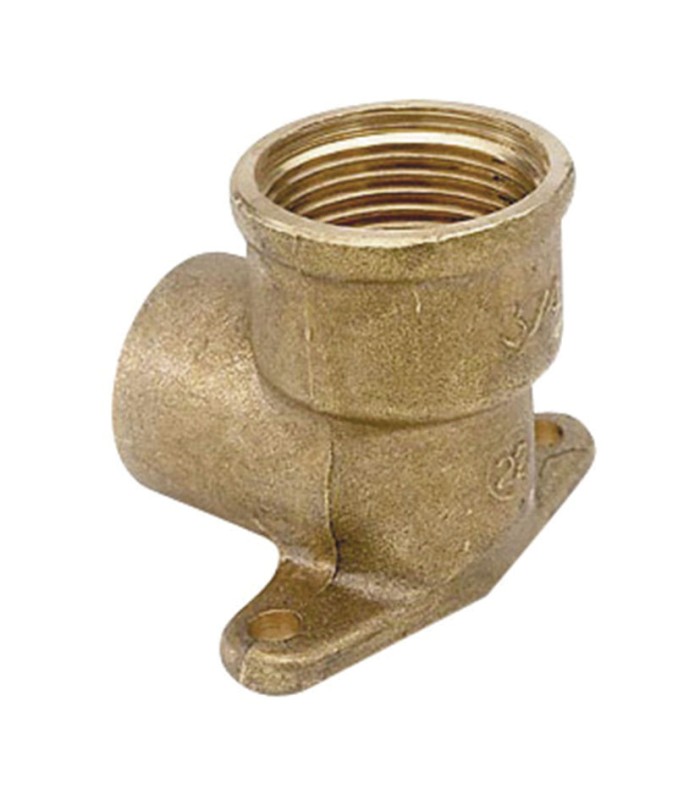 RACOR LATON CODO PLACA 472G CU 1/2X18 1U