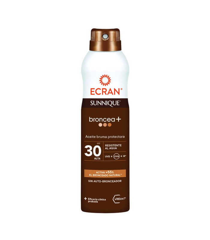 ECRAN SUNNIQUE BRONCEA+ ACEITE BRUMA F30