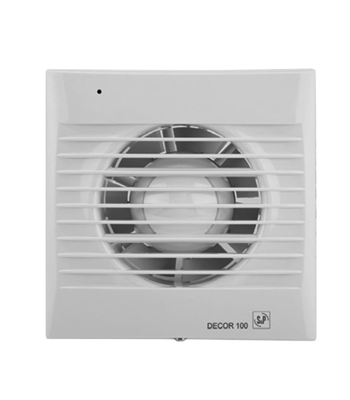 EXTRACTOR BAÑO S&P DECOR 100C 100 M³