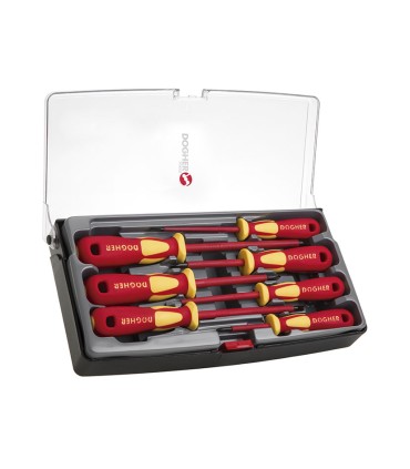 JUEGO DEST. CAJA PLAST. 7PZAS VDE REC-PH