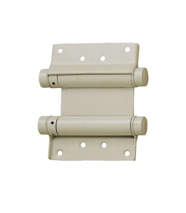 BISAGRA DOBLE ACCION. HIERRO PINT.75 MM.