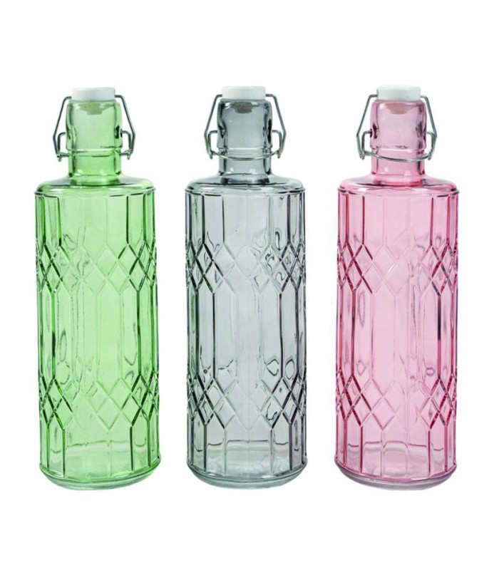 BOTELLA 1L.TALLADA 3M.COL.SURT.