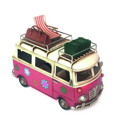 FURGONETA DECORATIVA MALETAS