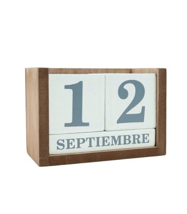 CALENDARIO MADERA
