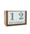 CALENDARIO MADERA