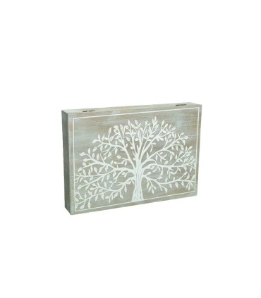 TAPA CONTADOR MADERA ARBOL DE LA VIDA