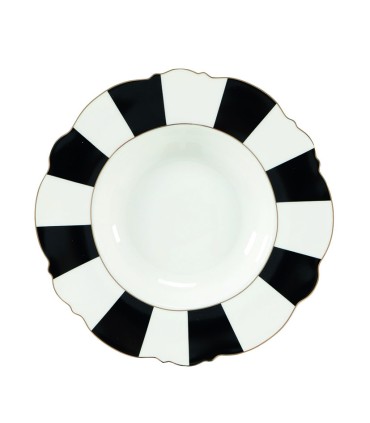 PLATO SOPERO 22.5CM.EXCELL.RAYAS 6 UDS.