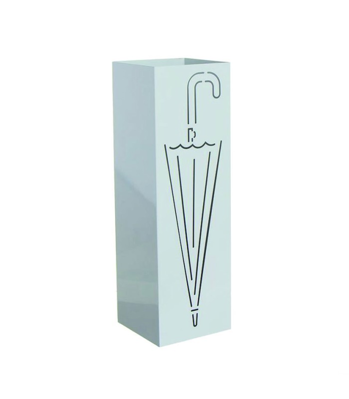 PARAGUERO METAL PARAGUAS BLANCO