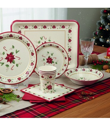 BOL 17.5 CM. NAVIDAD 6 UNIDADES