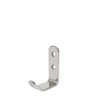 PERCHA MET.SENCILLA EF.NIQUEL MATE 60 MM