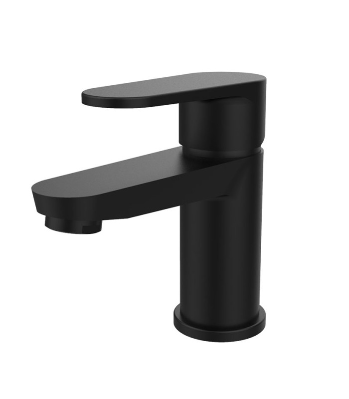 GRIFO MONOMANDO LAVABO NEGRO LUCA