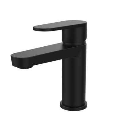 GRIFO MONOMANDO LAVABO ALTO NEGRO LUCA