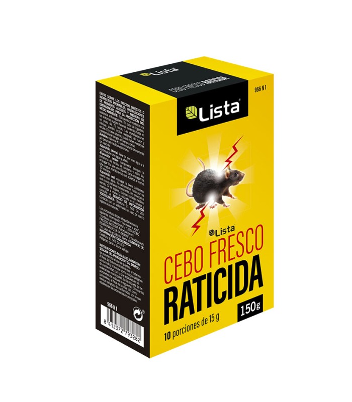 CEBO FRESCO RATICIDA. 150GR