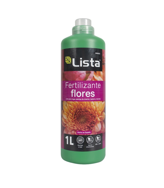 FERTILIZANTE FLORES 1 L. LISTA