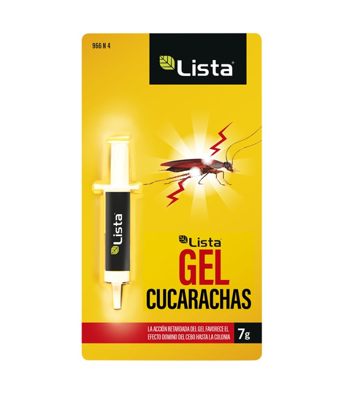 GEL CUCARACHAS. JERINGA 7 GR.