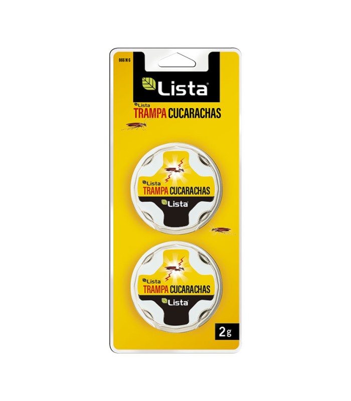 TRAMPA CUCARACHAS 2 UDS X 2 GR