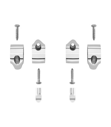 JUEGO BISAGRAS AMORTIGUADAS ACERO ROCA