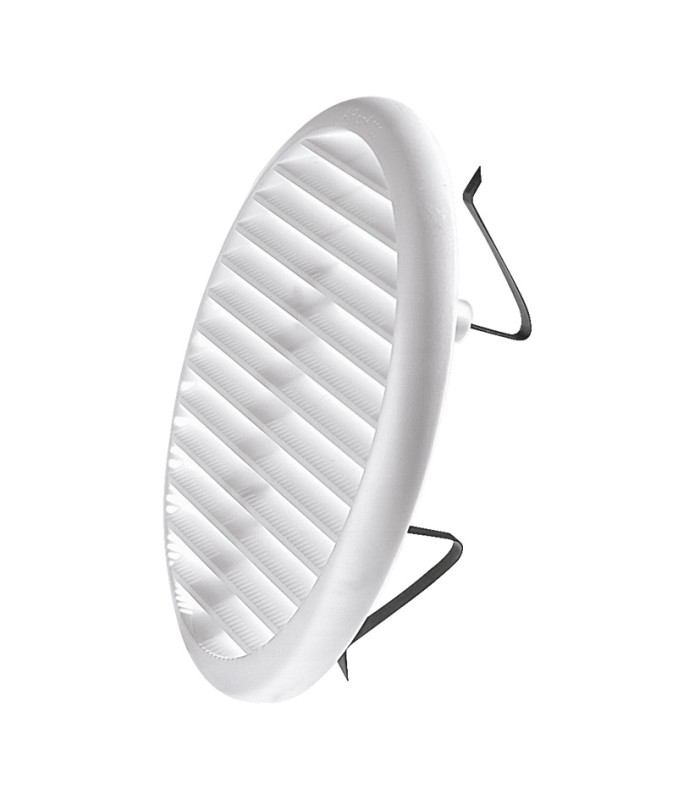 REJILLA REDONDA C/MUELLE 140MM.P.P.