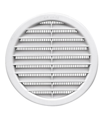 REJILLA REDONDA DE ENCASTRE 100MM.