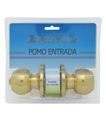 POMO PUERTA BOLA ENTRADA BLANCO