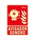 SEÑAL AVISADOR SONORO  210X300MM