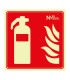 SEÑAL EXTINTOR PVC 1MM CLASE A 210X210MM