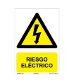 SEÑAL RIESGO ELECTRICO PVC 210X300MM