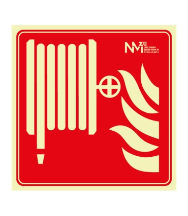 SEÑAL BIE PVC 1MM CLASE A 210X210MM