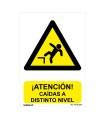 SEÑAL PELIGRO CAIDAS A DISTINTO NIVEL