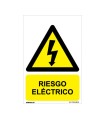 ADH RIESGO ELECTRICO 100X150MM
